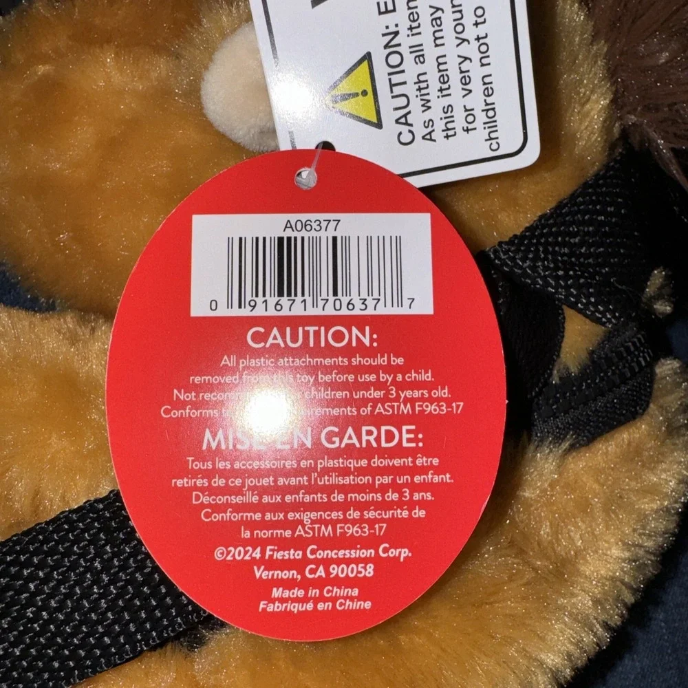 Fiesta Travel Buddy Horse Plush Backpack A06377 Stuffed Animal Bag Toy  16